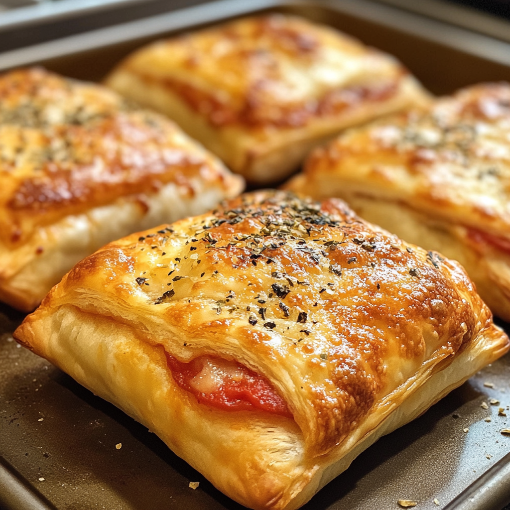 Classic Pepperoni Pizza Puff