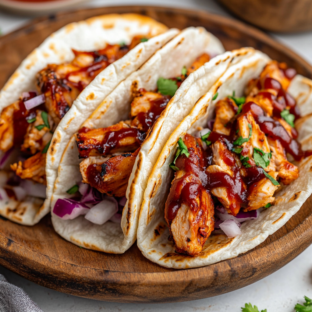 Barbecue Chicken Tacos