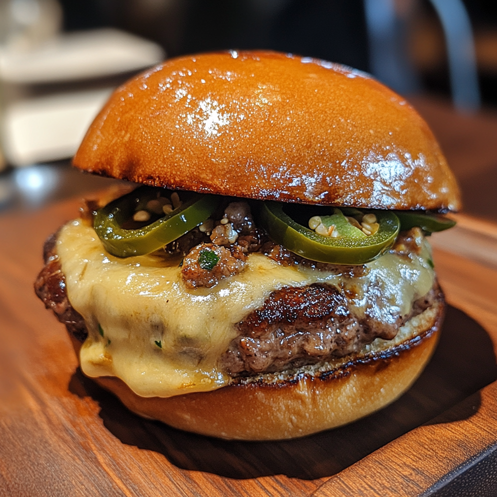 Mushroom Swiss Burger